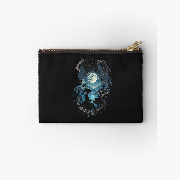 Item preview, Anime Girl Piano Player Floral Moon Music Teacher Student designed and sold by FrankIsabel.