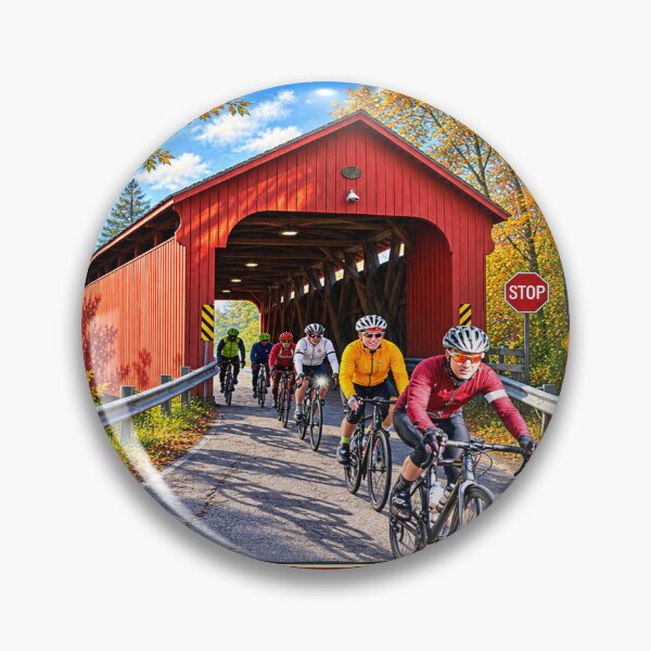 Item preview, Stonelick Covered Bridge sticker designed and sold by gotucoveredart.