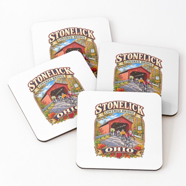Item preview, Stonelick Covered Bridge sticker designed and sold by gotucoveredart.