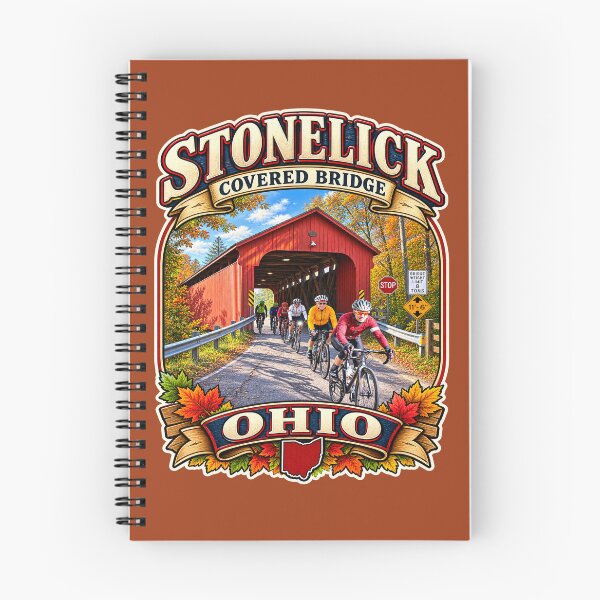 Item preview, Stonelick Covered Bridge sticker designed and sold by gotucoveredart.