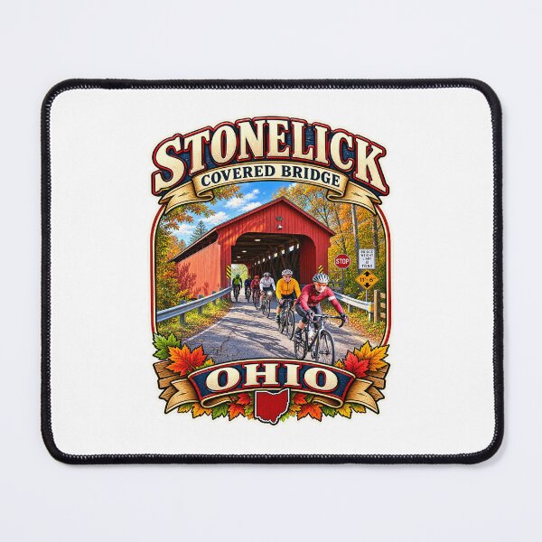Item preview, Stonelick Covered Bridge sticker designed and sold by gotucoveredart.