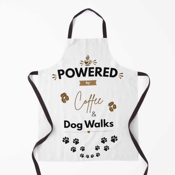 Item preview, Powered by Coffee and Dog Walks designed and sold by PawFitt.
