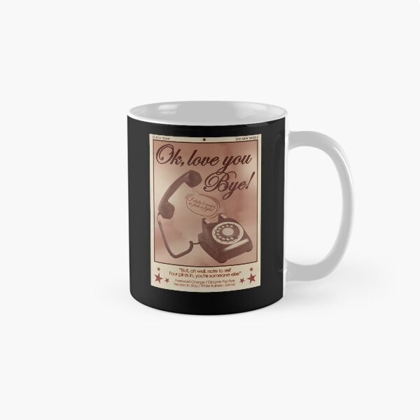 Item preview, Love You Bye Rotary Phone Sepia designed and sold by hoangtrang5906w.