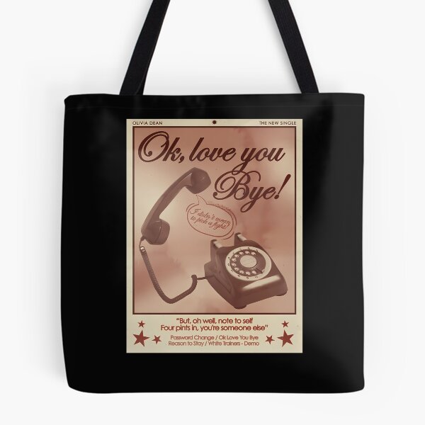 Item preview, Love You Bye Rotary Phone Sepia designed and sold by hoangtrang5906w.
