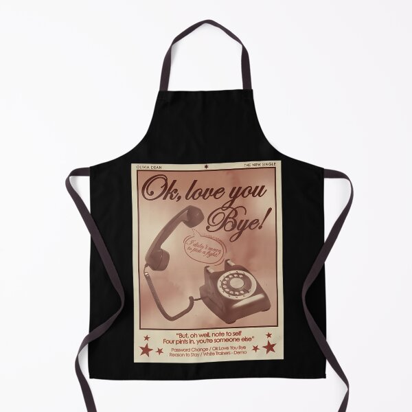 Item preview, Love You Bye Rotary Phone Sepia designed and sold by hoangtrang5906w.
