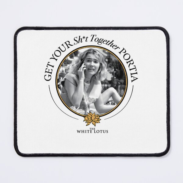 Item preview, The White Lotus Portia Stressed Phone Call Poster designed and sold by PanchoVillalon.