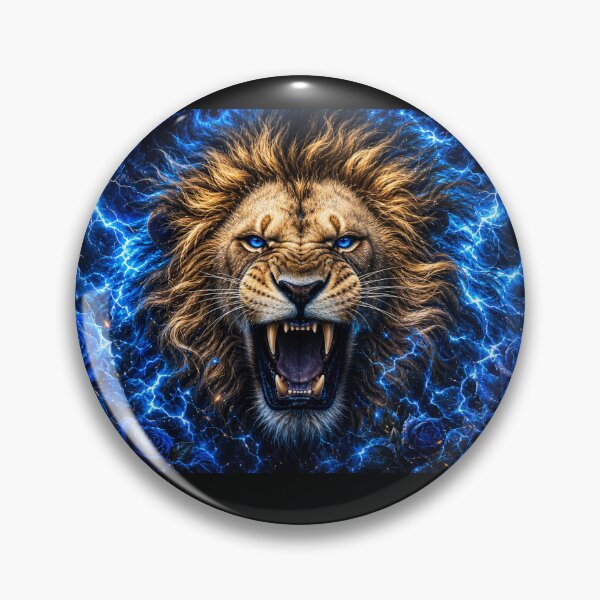 Item preview, Roaring Blue Lion Electric Storm Dark Roses Bold Energy Car Sunshade designed and sold by defvulan.