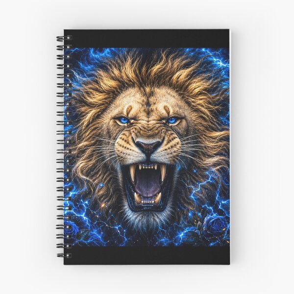 Item preview, Roaring Blue Lion Electric Storm Dark Roses Bold Energy Car Sunshade designed and sold by defvulan.