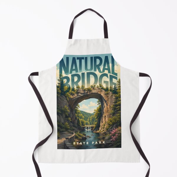 Item preview, Natural Bridge State Park Virginia Rock Arch and Cedar Creek designed and sold by Places On Earth.