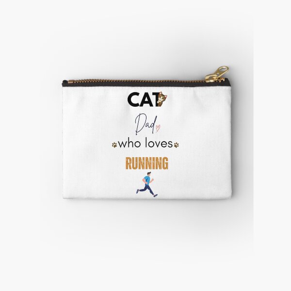Item preview, Cat Dad Who Loves Running designed and sold by PawFitt.