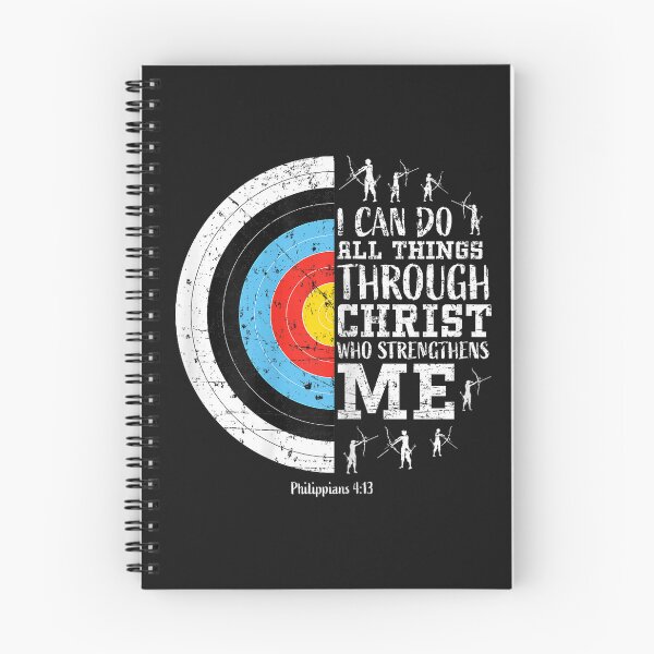Item preview, Archery Philippians 4 13 Christian Bible Verse Faith Graphic designed and sold by FrankIsabel.