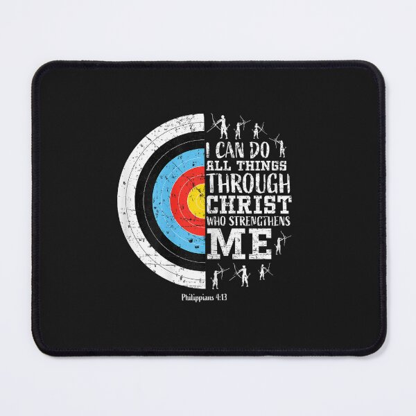 Item preview, Archery Philippians 4 13 Christian Bible Verse Faith Graphic designed and sold by FrankIsabel.