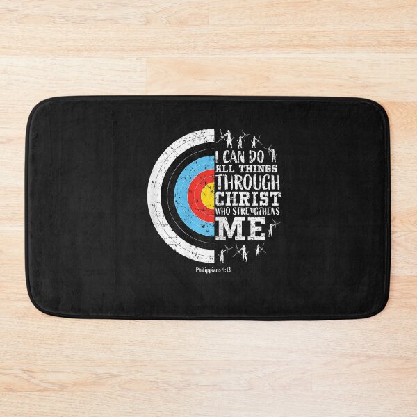 Item preview, Archery Philippians 4 13 Christian Bible Verse Faith Graphic designed and sold by FrankIsabel.