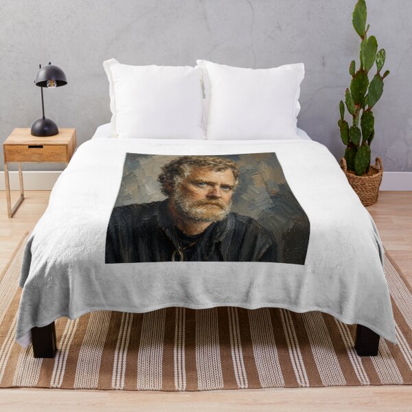 Item preview, Glen Hansard Oil Painting designed and sold by oganespegenh.