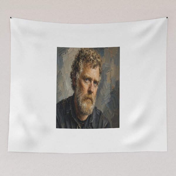Item preview,  Glen Hansard Oil Painting  designed and sold by oganespegenh.