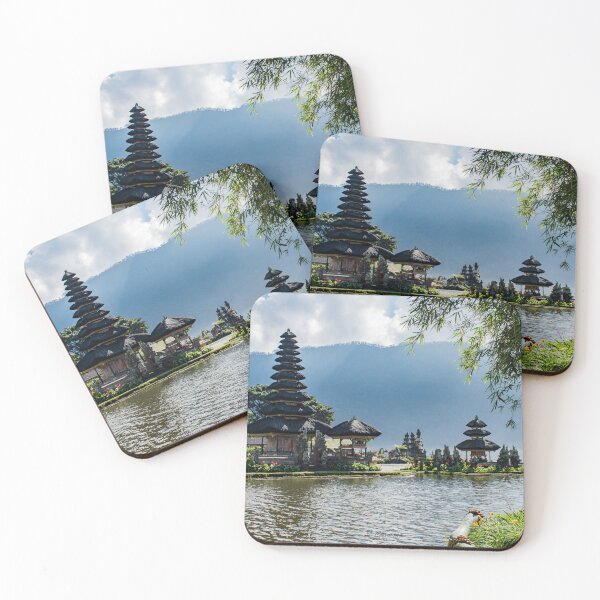 Item preview, Ulun Danu Temple Bali Travel Photography designed and sold by AuraInkSC.