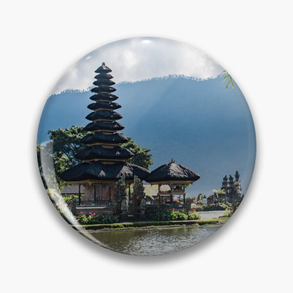 Item preview, Ulun Danu Temple Bali Travel Photography designed and sold by AuraInkSC.