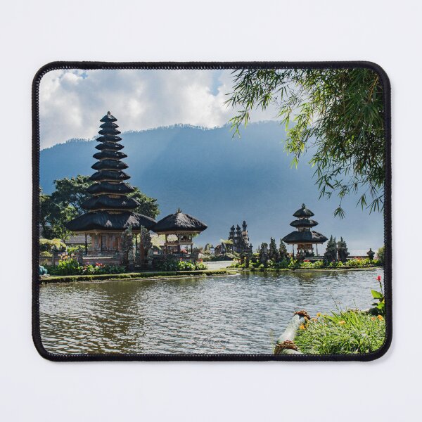Item preview, Ulun Danu Temple Bali Travel Photography designed and sold by AuraInkSC.
