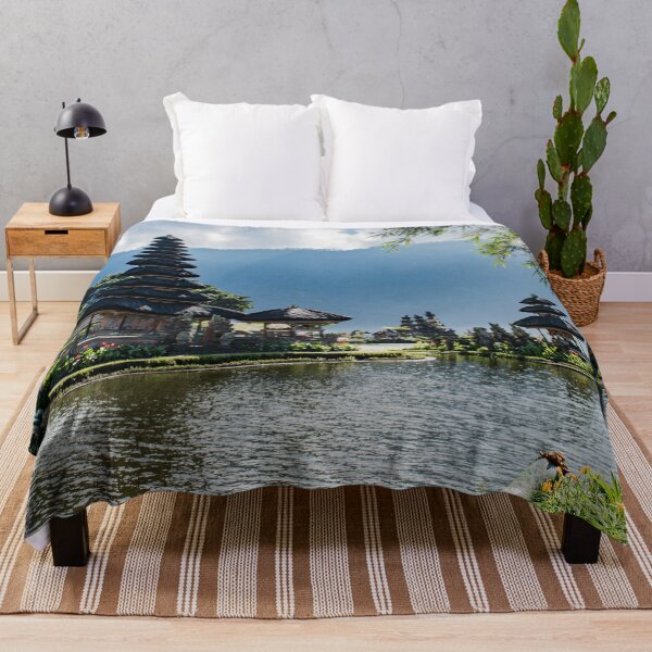 Item preview, Ulun Danu Temple Bali Travel Photography designed and sold by AuraInkSC.