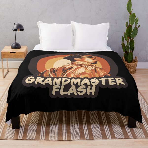 Item preview, Grandmaster Flash 80S Old School Hip Hop Icon designed and sold by ZackeryFrami.