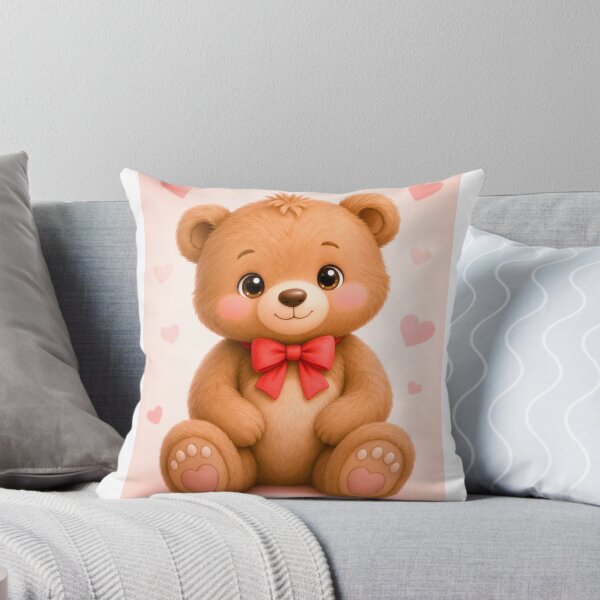 Item preview, Lovable Teddy Bear – Cute Plush Friend designed and sold by Realproplyai.