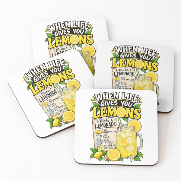 Item preview, When Life Gives You Lemons Lemonade Recipe Funny designed and sold by PeteTee.