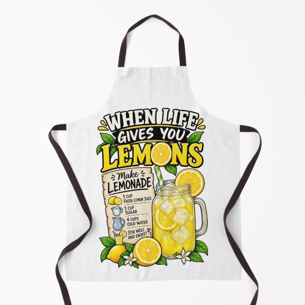 Item preview, When Life Gives You Lemons Lemonade Recipe Funny designed and sold by PeteTee.