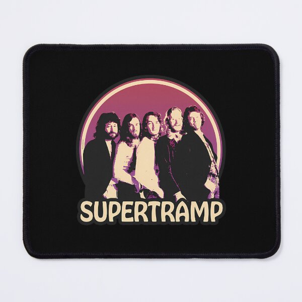 Item preview, Supertramp 70S Rock Band Purple Circle Portrait designed and sold by ZackeryFrami.