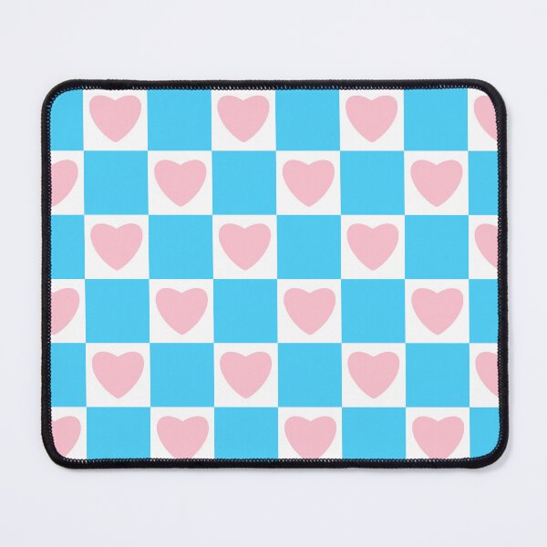 Item preview, Trans Hearts Plaid designed and sold by RebelCatStudios(RCS).