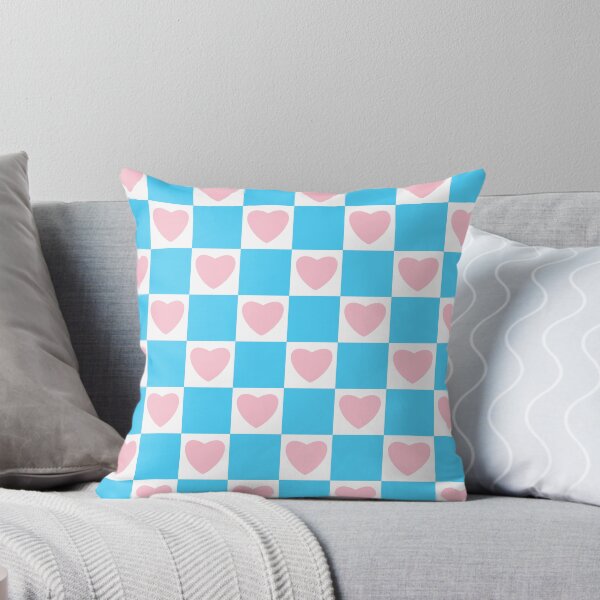 Item preview, Trans Hearts Plaid designed and sold by RebelCatStudios(RCS).