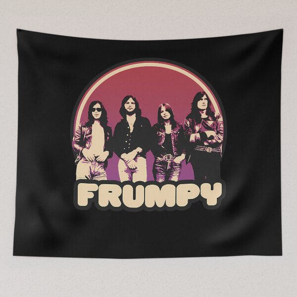 Item preview, Frumpy Krautrock Band Purple Circle Portrait designed and sold by ZackeryFrami.