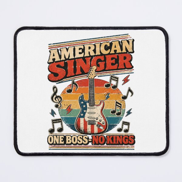 Item preview, Retro Rock Guitar Wings American Vintage Style designed and sold by QuiteOrbit.