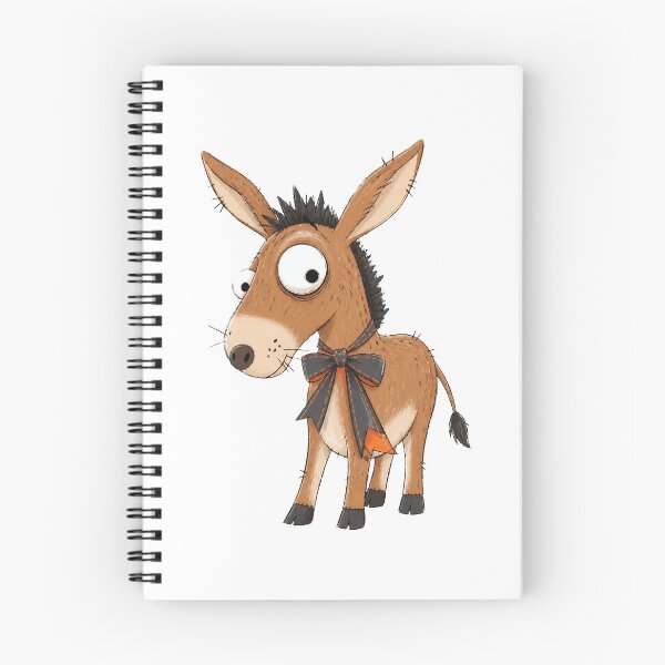 Item preview, Donkey Foal's Autumn Ribbon designed and sold by The-Art-of-D.