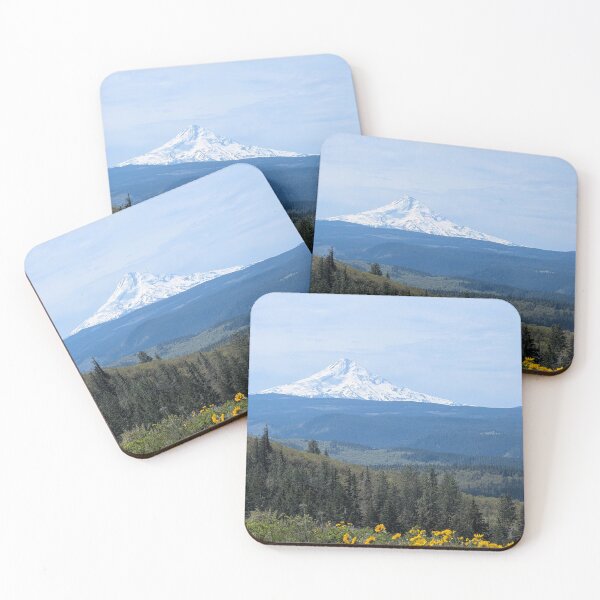 Item preview, Mount Hood with a wildflower meadow, Oregon designed and sold by Hawaii Wildlife & Landscape Prints.