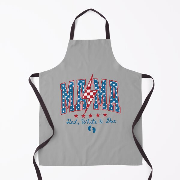 Item preview, Mama Red White and Due 4th of July Pregnancy Baby Reveal designed and sold by ArleneRowe.