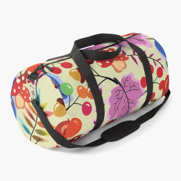 Item preview, Autumn Seamless Pattern with Apples and Mushrooms designed and sold by PowerAntShop.