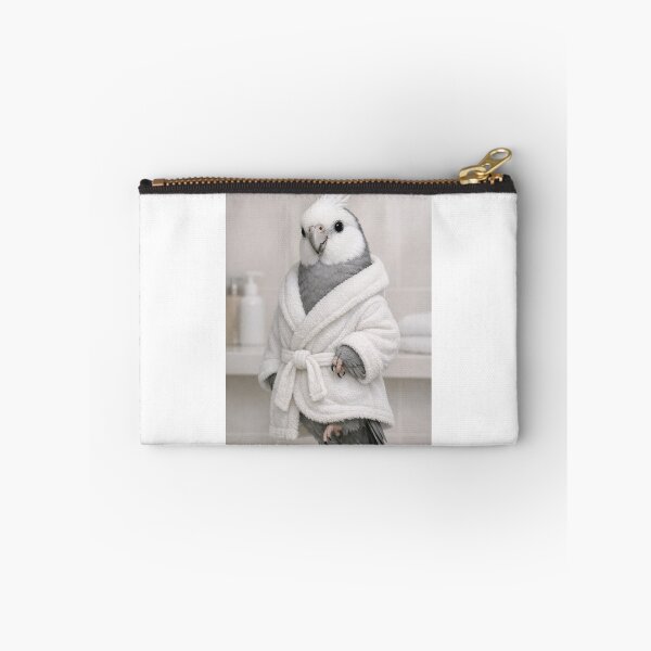 Item preview, Relaxing Bathrobe White Faced Cockatiel designed and sold by Sillytoe.
