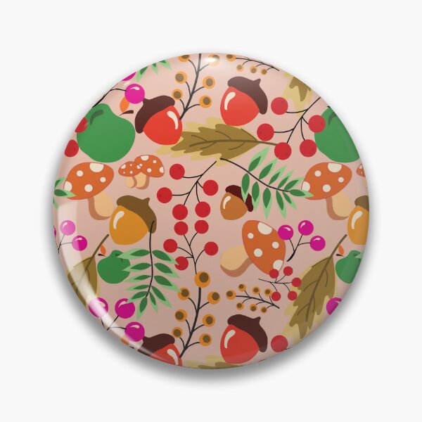 Item preview, Cute Autumn Seamless Pattern with Seasonal Elements designed and sold by PowerAntShop.