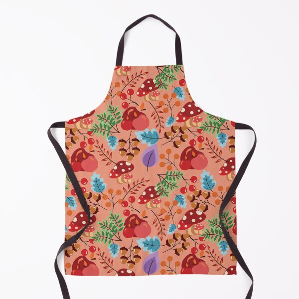 Item preview, Fall Harvest Seamless Pattern with Apples and Berries designed and sold by PowerAntShop.