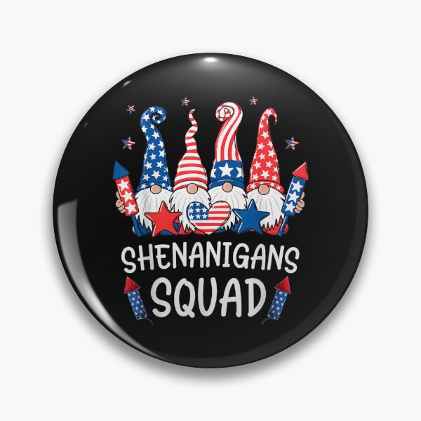 Item preview, Patriotic Gnomes 4th of July Shirt | Funny Shenanigans Squad designed and sold by LucindaLong ⭐⭐⭐⭐⭐(992).