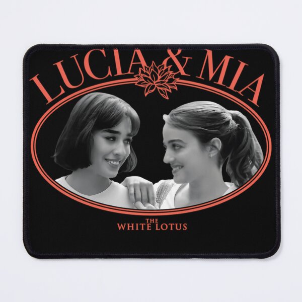Item preview, The White Lotus Lucia And Mia Oval Portrait Poster designed and sold by HueHaven-X.