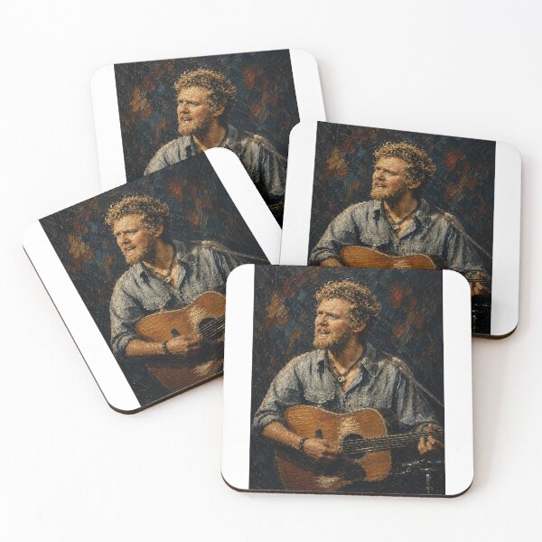 Item preview, Glen Hansard Oil Painting designed and sold by oganespegenh.