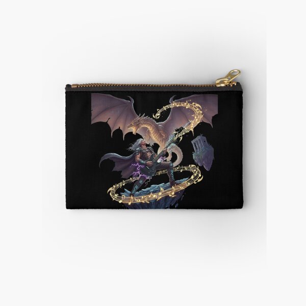 Item preview, Epic Fantasy Rock Warrior Dragon Magic Art designed and sold by UrbanPrts.