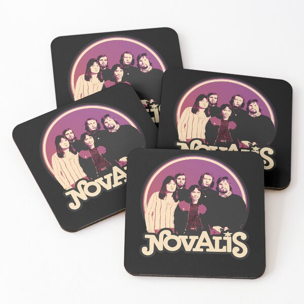 Item preview, Novalis 70S Krautrock Band Purple Circle Portrait designed and sold by BradyTerry.