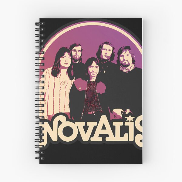 Item preview, Novalis 70S Krautrock Band Purple Circle Portrait designed and sold by BradyTerry.
