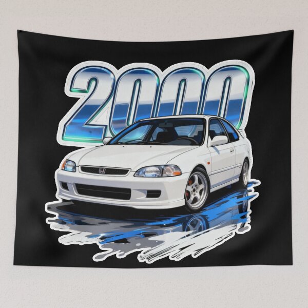 Item preview, Millennium Honda Civic Si T-Shirt Graphic designed and sold by Bubble-Bay Shop.