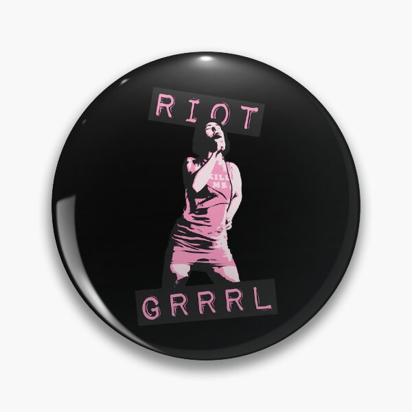Item preview, Riot Grrrl Alternative Music Pink Silhouette designed and sold by BradyTerry.