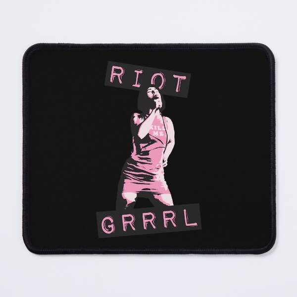 Item preview, Riot Grrrl Alternative Music Pink Silhouette designed and sold by BradyTerry.