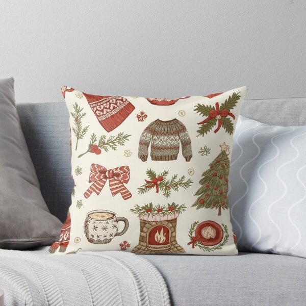 Item preview, Vintage Christmas Tree Farm Pattern Rustic Holiday Christmas Design designed and sold by LiviuGligoros.