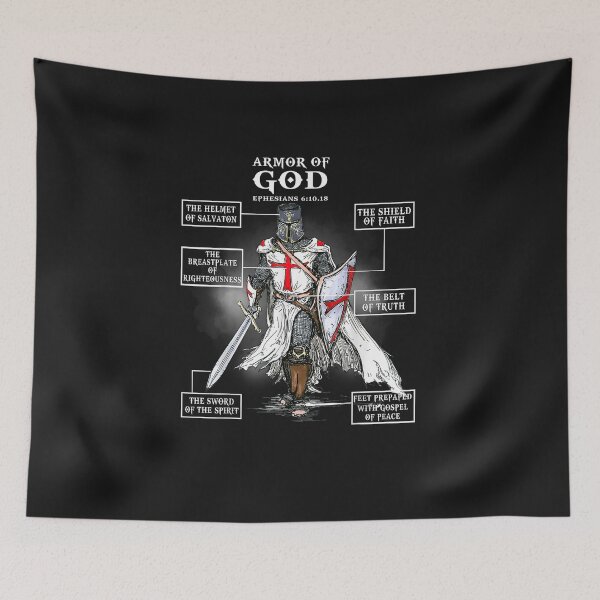 Item preview, Armor of God Knight Templar Christian designed and sold by FrankIsabel.